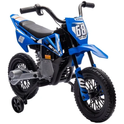 Abbildung von AIYAPLAY Kinder Elektro Motorrad 12V Kindermotorrad mit Musik, 2,4 5 km/h
