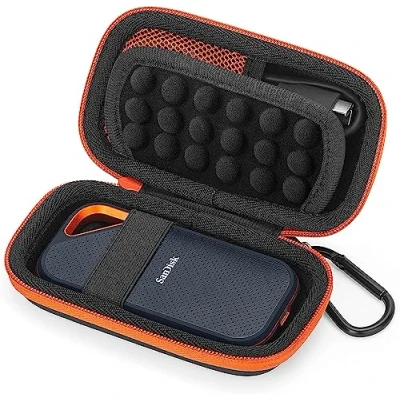 Abbildung von YINKE Hartschale für SanDisk Extreme Pro/SanDisk Extreme/Crucial X8 /WD My Passport Portable externe SSD, 500 GB, 1 TB 2 TB, Schutzhülle Cover Case
