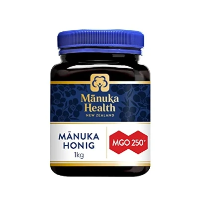 Abbildung von Manuka Health Honig MGO 250 + 1Kg 100% Pur aus Neuseeland mit zertifiziertem Methylglyoxal Gehalt
