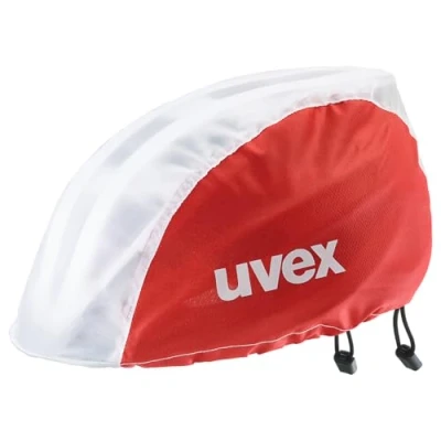 Abbildung von UVEX Rain Cap Bike Rot Weiß S/M Zubehör für die Helme