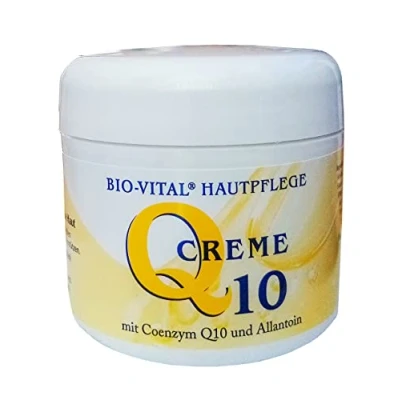Abbildung von BIO VITAL Hautpflege Q10 Creme 125ml Coezym Allantoin UV Schutz ALPENHOF Anti Aging Hautcreme Balsam Gesichtcreme Hals Dekolleté