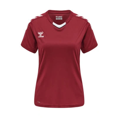 Abbildung von Hummel Tshirt print, Damen, Größe: 44, Maroon