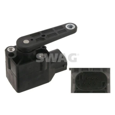 Abbildung von SWAG 20 93 2328 Sensor, Xenonlicht (Leuchtweiteregulierung) Vorderachse BMW: 5 Limousine, Touring, 3 Touring