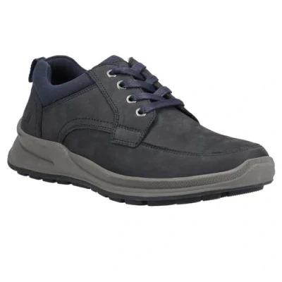 Abbildung von Hush Puppies Adam Nubuk Herren Marineblau Schnürschuhe