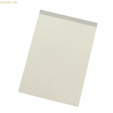 Abbildung von Soennecken Notizblock 1251 DIN A5 RC 60g kariert 50 Blatt weiß