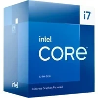 Abbildung von Intel® Core™ i7 13700F Desktop Prozessor 16 Kerne (8 P cores und 8 E cores) 30 MB Cache, bis zu 5,2 GHz
