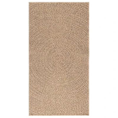 Abbildung von vidaXL Teppich 80x150 cm Jute Optik Innen und Außen, Rechteckig