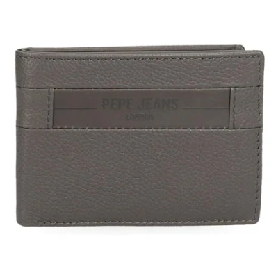 Abbildung von Pepe Jeans Checkbox Horizontale Geldbörse mit grau, 11 x 8 1 cm Leder, Talla única,
