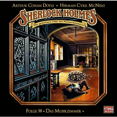 Abbildung von Sherlock Holmes Folge 58: Das Musikzimmer. Hörspiel.