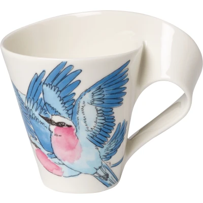 Abbildung von Villeroy &amp; Boch New Wave Caffe Becher mit Henkel Gabelracke