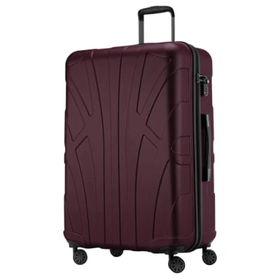 Abbildung von suitline Gro√üer Koffer, TSA, 76cm, Gr√∂√üe L, Burgund