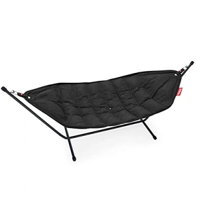 Abbildung von Fatboy® Headdemock Superb in Black Komfortable Hängematte Für 2 Personen Wasser &amp; Schmutzabweisend UV Beständig Mit Rahmen