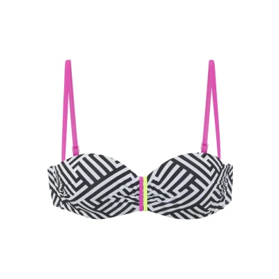 Abbildung von Buffalo Bügel Bandeau Bikini Top &quot;Gio&quot;, Mit kontrastfarbigen Details