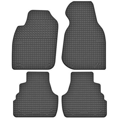Abbildung von Fußmatten Vorne und Hinten 4er Set für Audi A6 C5 1997 2005 Gummi Gummimatten