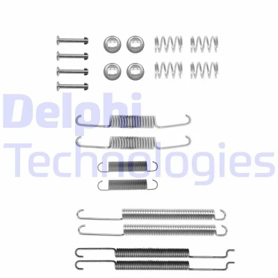 Abbildung von DELPHI LY1182 Zubehörsatz, Bremsbacken VOLKSWAGEN: GOLF 3, 3 Variant, 2, AUDI: 80 B4 Limousine, 100 C3 Avant, SEAT: Inca