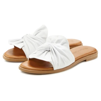 Abbildung von LASCANA Mule, Sandale, offener Schuh Pantolette aus Leder