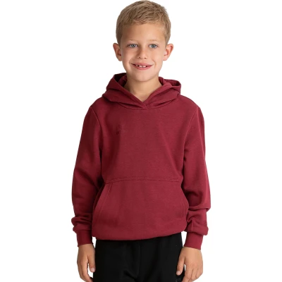 Abbildung von Erima Kinder Basic Kapuzen Sweatshirt, Bordeaux, 128