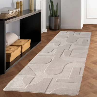 Abbildung von Carpettex Designteppich Unicolor Einfarbig, Rechteckig, Höhe: 12 mm, Kurzflorteppich Skandinavische Design Anti Rutsch Rückseite Waschbar