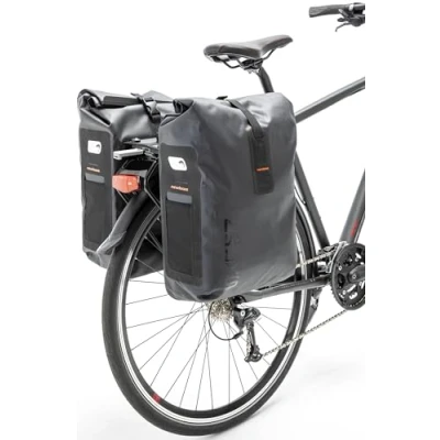 Abbildung von Doppelpacktasche New Looxs Varo Racktime 40 Liter 28 X 43 17 Cm (x2) Black