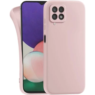 Abbildung von MyGadget Hülle für Samsung Galaxy M33 5G robuste Silikon Schutzhülle TPU Case Slim Silikonhülle Back Cover Kratzfest Handyhülle Matt Rosa