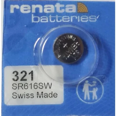 Abbildung von RENATA / Swatch Group Knopfzelle Silberoxid 321 1.55V 14.5mAh Blister(s) x 1