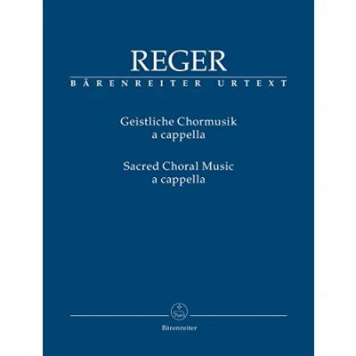 Abbildung von Geistliche Chormusik a cappella (für gemischten Chor SATB). Chorpartitur, Sammelband, Urtextausgabe