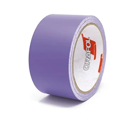 Abbildung von Finest Folia 10 Meter Matt Zierstreifen Auto LKW Motorrad Boot Modellbau Basteln DIY Deko Dekorstreifen Seitenstreifen Klebestreife selbstklebend (Lavendel matt, 50mm Breite)