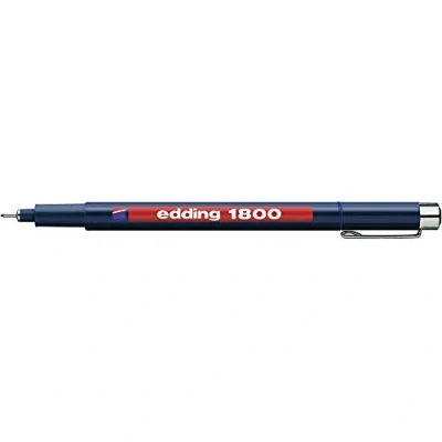 Abbildung von edding Faserzeichner 1800 profipen 0.5 ca. 0,5mm blau