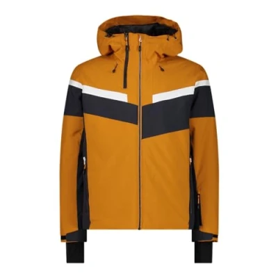 Abbildung von CMP Herrenjacke mit fester Kapuze, Kürbis, 56