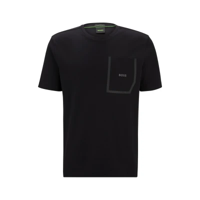 Abbildung von BOSS Thilix Tshirt basic, Herren, Größe: Small, Black
