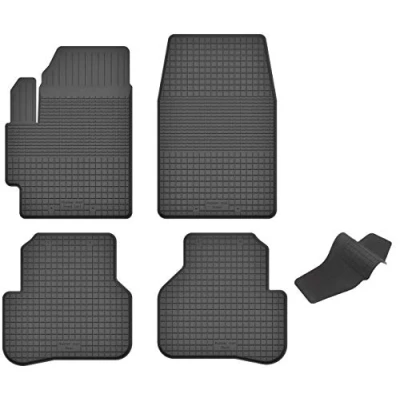 Abbildung von Gummimatten mit Tunnel kompatibel Mazda 3 (I) Bj. 2003 2009 ideal angepasst 5 Teile EIN Set