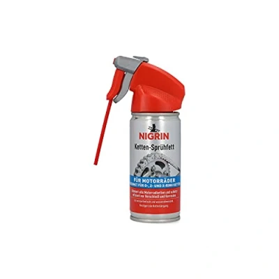 Abbildung von Nigrin Ketten Sprühfett weiß 100ml Starthilfegerät