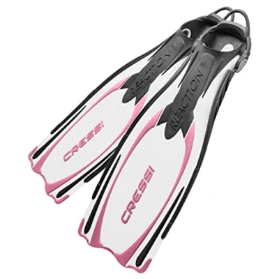 Abbildung von Cressi Reaction Ebs Fins White/Pink S/M (39/42)