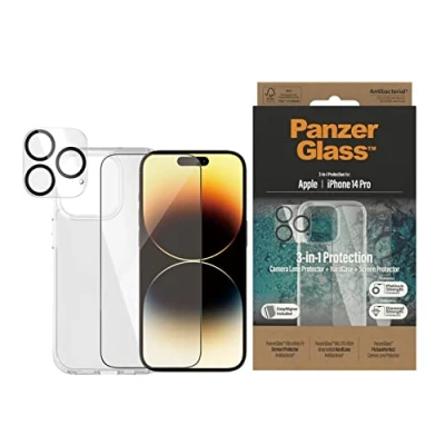 Abbildung von PanzerGlass 3 in 1 Schutzset für iPhone 14 Pro