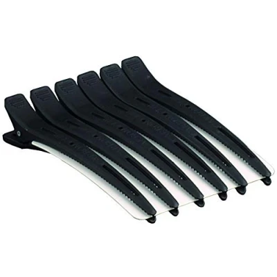 Abbildung von SANSHIN Abteilclips Carbon 12 cm, 6 Stück