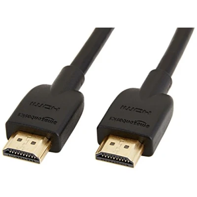 Abbildung von Amazon Basics High Speed HDMI A Kabel, CL3 zertifiziert, Standard 2.0, 3 m, schwarz