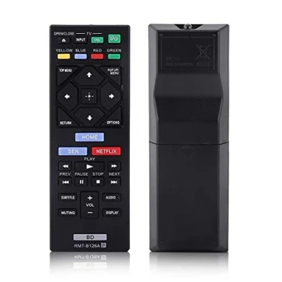 Abbildung von Universal Fernbedienung Ersatz für Sony Blue ray Player RMT B126A, Blu