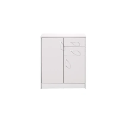 Abbildung von Stella Trading Kommode weiß matt, BxHxT 74x86x35 cm