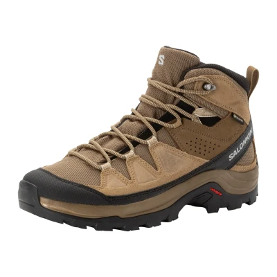 Abbildung von Salomon Quest ROVE GTX Hikingschuh, Herren, Größe: 44, Kangaroo/kelp/black Leder und textil