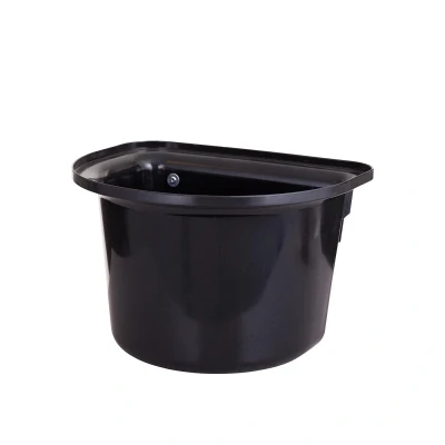 Abbildung von Stubbs Lebensmittelschale Kunststoffhalbkugel mit Klammern 15ltr. 15 l Schwarz