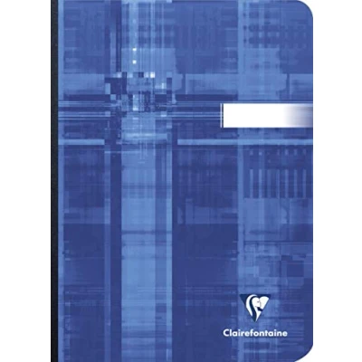 Abbildung von Clairefontaine 9542C Packung mit 5 Kladden/Notizbücher Softcover, DIN A5, 96 Blatt kariert 90g, farbig sortiert, 1 Pack