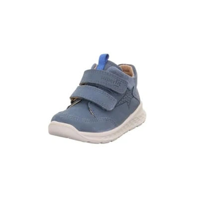 Abbildung von Superfit Mädchen und Jungen Ankle Boots Breeze, Kinder Stiefeletten, Weite: M IV, uebergangsstiefel, flach, Stiefel, Bootee, BLAU/BLAU (000), 27 EU