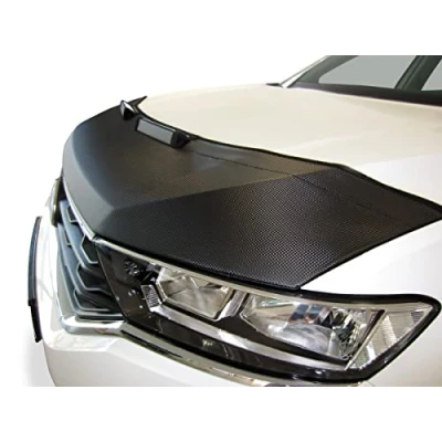 Abbildung von AUTO BRA AB3 00601 Carbon Optik kompatibel mit Mitsubishi Eclipse Cross Bj. 2018 2021 Haubenbra Steinschlagschutz Tuning