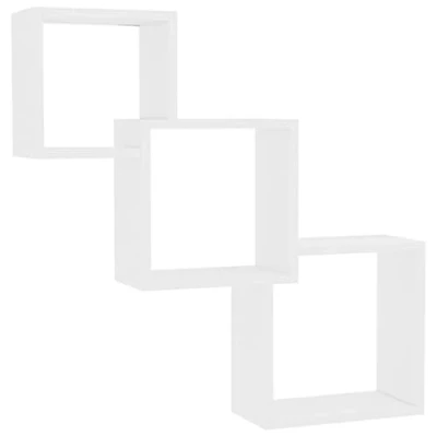 Abbildung von vidaXL Regal Cube Wandregale Weiß 68x15x68 cm Holzwerkstoff, 1 tlg.