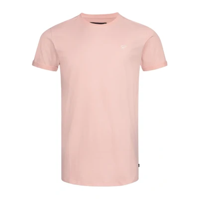 Abbildung von Indicode Jeans Kloge Tshirt basic, Herren, Größe: Small, Coral cloud