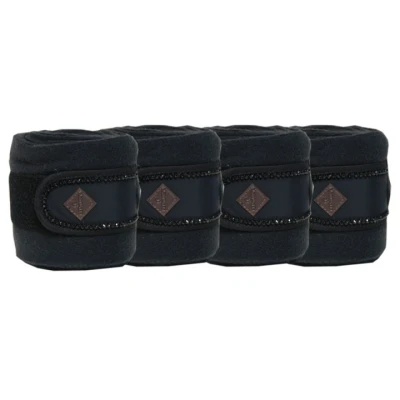 Abbildung von Kentucky Bandagen Polar Fleece Pearls Schwarz Warmblut