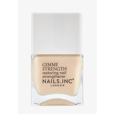 Abbildung von Nails Inc GIMME STRENGTH Nail Strengthener Nagellack Intensiver Nagelstärker mit Veganem Kollagen Stärkt und Repariert Beschädigte Nägel in 3 Wochen Tierversuchsfrei Perfekte Maniküre