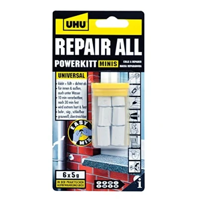 Abbildung von UHU Montagekleber Repair All Powerkitt Minis 30 g (6 x 5 g), in