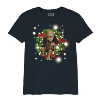 Abbildung von Marvel Jungen Bomarcots179 T Shirt, Marineblau, 6 Jahre