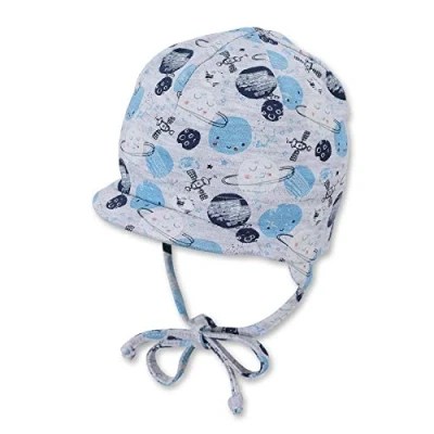 Abbildung von Sterntaler Baby Jungen Schirmmütze 1602100 Winter Hut, hellgrau, 37